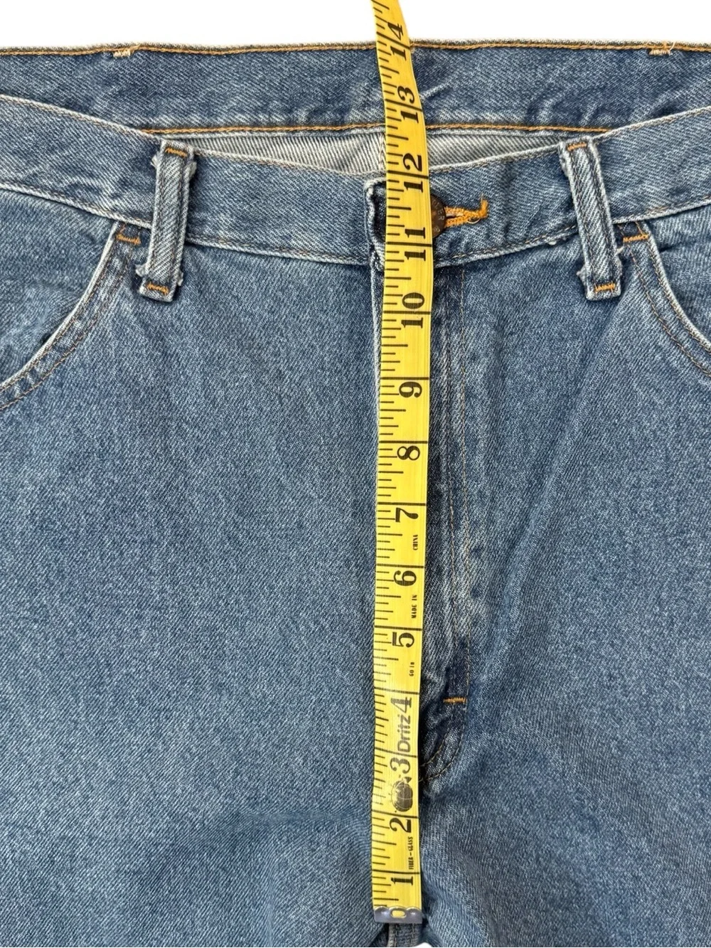NWT Rustler by Wrangler Regular Fit Straight Leg Jeans Men’s 36x32 100% Cotton